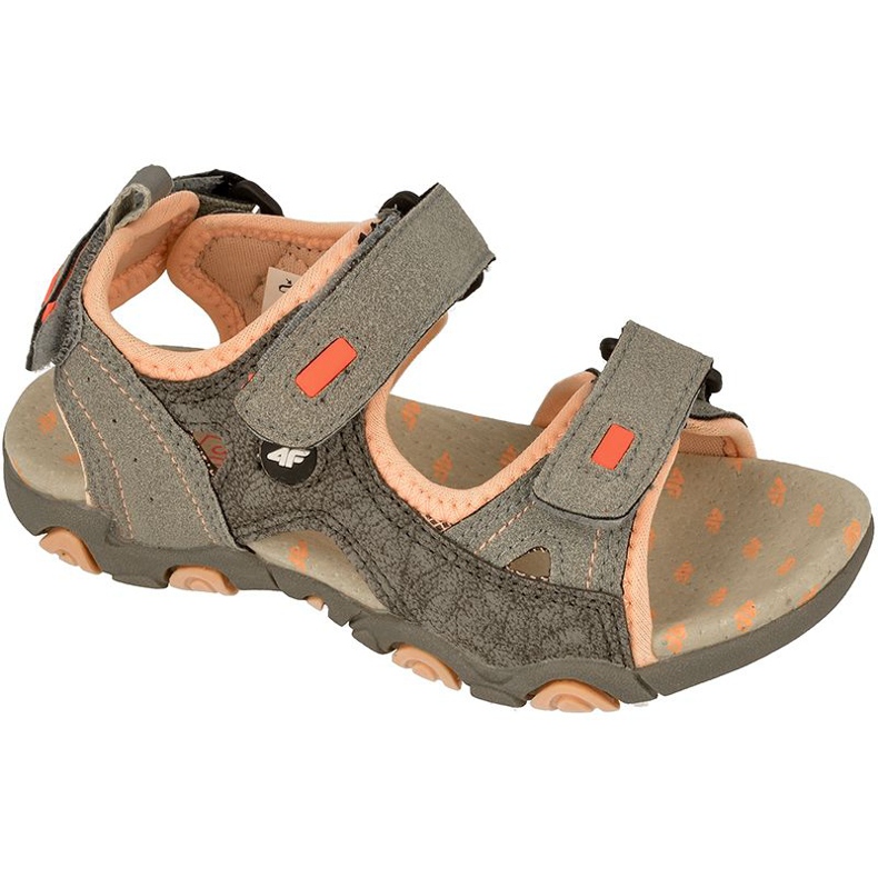 Sandali grigi 4f Jr J4L17-JSAD101 grigio