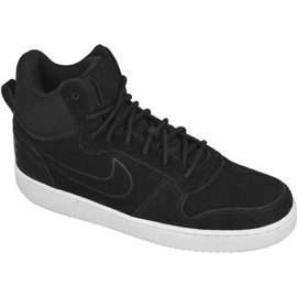 Nike Sportswear Court Borough Mid Premium M 844884-007 scarpe nero