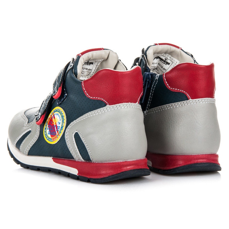 American Club Scarpe sportive con velcro blu
