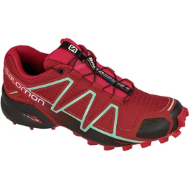 Scarpe da corsa Salomon Speedcross 4 rosso