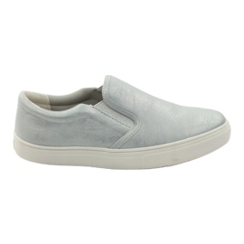 American Club Sneakers sportive con inserto in pelle 16541 grigio
