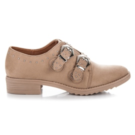 Fama Scarpe scamosciate marrone