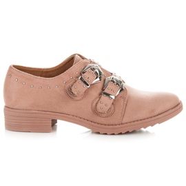 Fama Scarpe scamosciate rosa