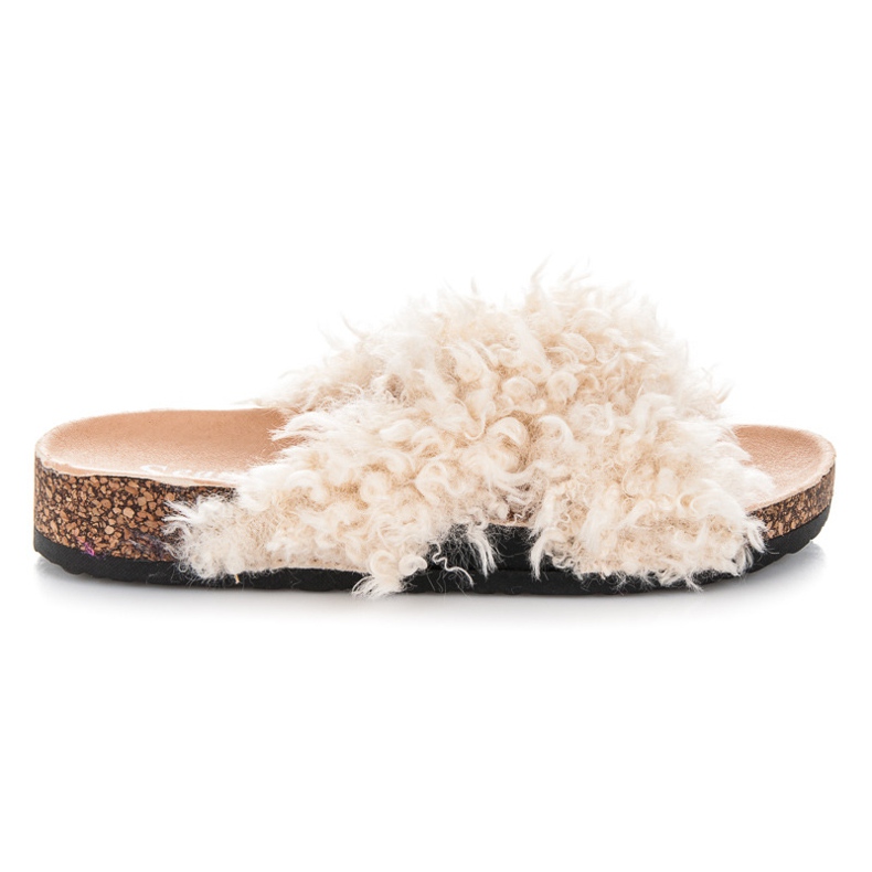 Seastar Ciabatte Con Pelle Di Pecora marrone