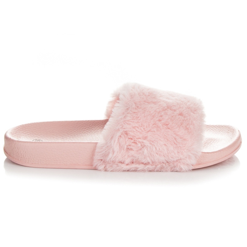 Pantofole Con Pelliccia rosa