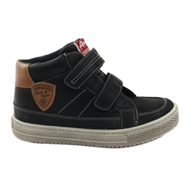 American Club Stivaletto sportivo BOYS nero velcro 17191