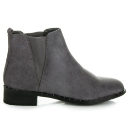 Marquiz Stivaletti chelsea con motivo animalier grigio