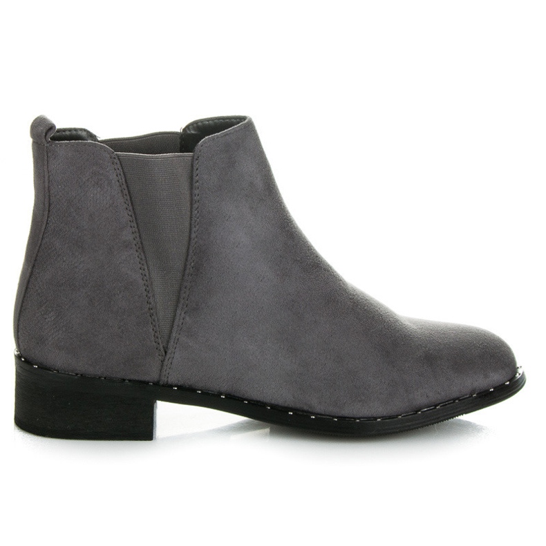 Marquiz Stivaletti chelsea con motivo animalier grigio