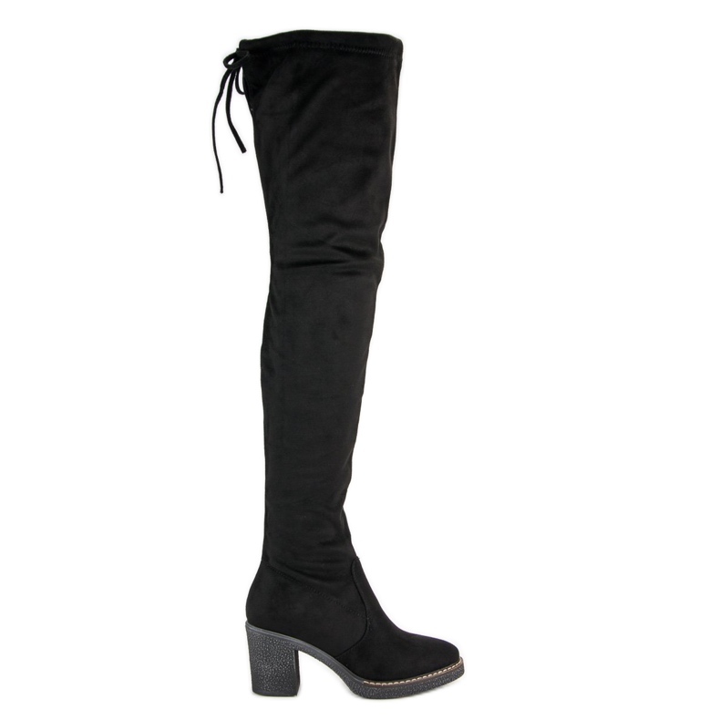 Seastar Stivali alti in camoscio nero