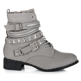 Vices New Collection Lavoro di stivali da roccia grigio