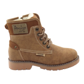 American Club Stivali invernali, stivali, pantofole, cammello americano 1904 marrone multicolore