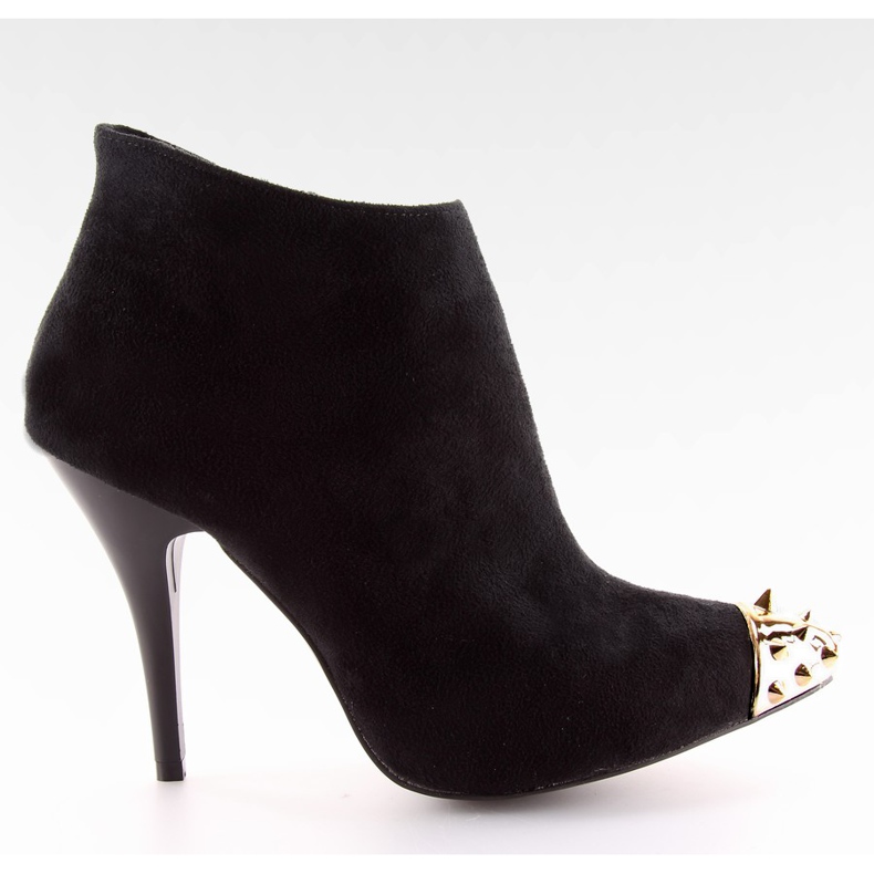 Stivali con dita Y327-1A Pelle scamosciata nera nero