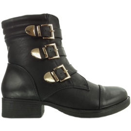 Stivali Con Fibbie 8216 Neri nero
