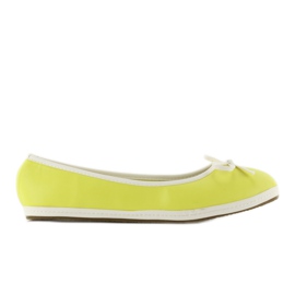 Ballerine con passamaneria X663 gialle giallo