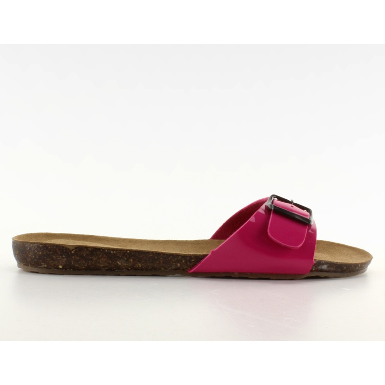 Pantofole con fibbia rosa IR-283