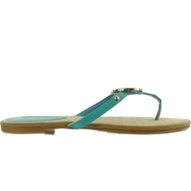 Infradito con borchie IR-82 nautico blu