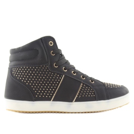 85-3 Sneakers alla caviglia nere nero