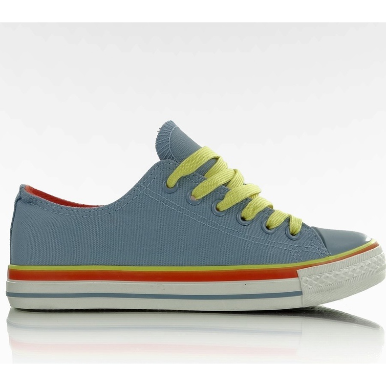 Sneakers in tela AN1177 blu chiaro