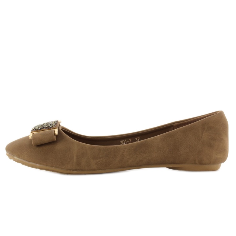 Ballerine pulite 301-7 cachi