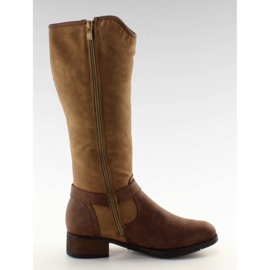 Stivali coscia 7585-1 marrone