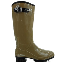 Stivali da pioggia con fibbia 812-1 Beige