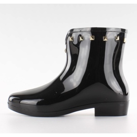Stivali Jodhpur con borchie 2281 Nero