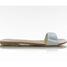 Ciabatte con cintura 8293-60 Bianco