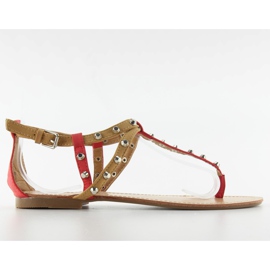 Sandali infradito 8202-2 rosso