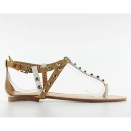 8202-2 Infradito bianche bianco