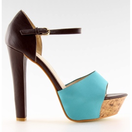 Pompe sul post VB33035 blu nero