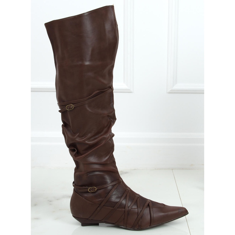 Moschettieri marroni 5832-1 da donna marrone