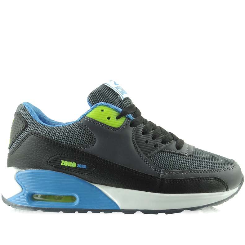 Sneakers Air B123 Grigio/Mese verde nero
