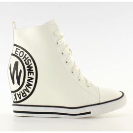 Sneakers con timbro Y450 bianco nero multicolore