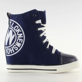 Scarpe da ginnastica con un marchio TL261 Navy blu navy