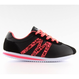Scarpe sportive B683 molto comode nere rosso nero