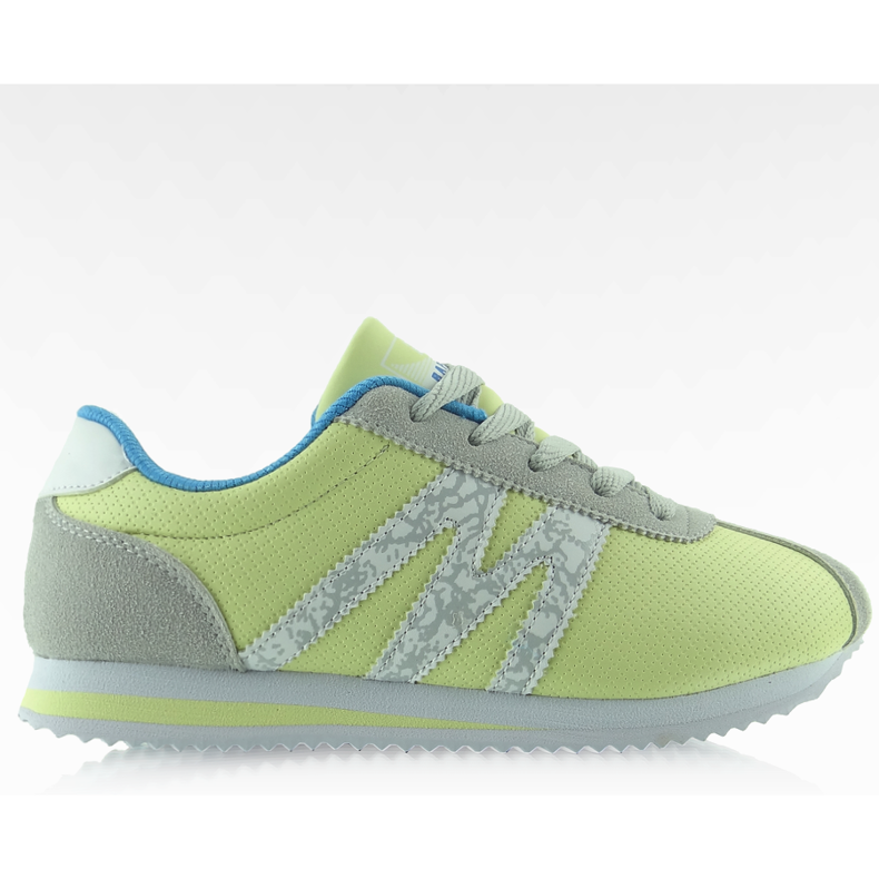 Scarpe sportive molto comode B683 giallo grigio