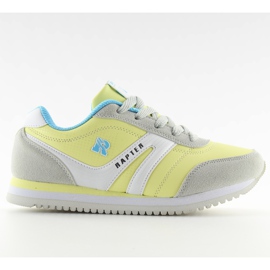 Calzature da running stile B686 giallo grigio