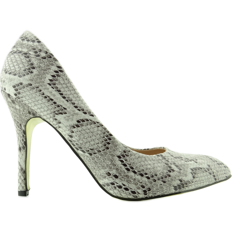Stiletti Classici Suola Oro 200-106-1 multicolore grigio