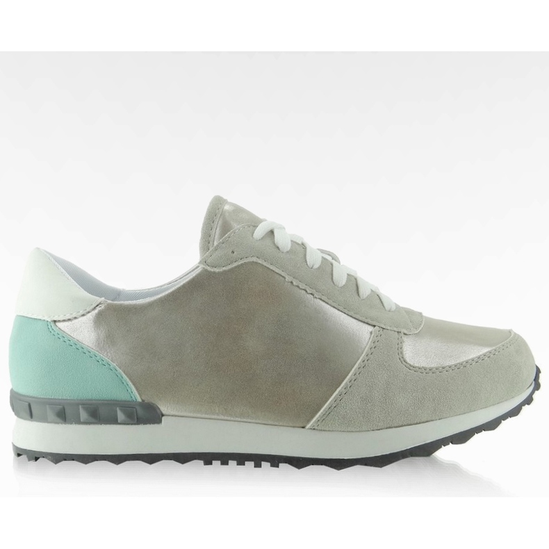 Scarpe sportive tonalità pastello rosa chiaro multicolore grigio blu