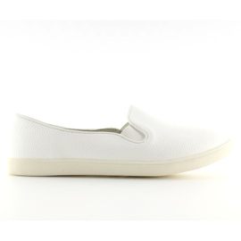Puntali slip-on a mandorla A910 bianchi bianco