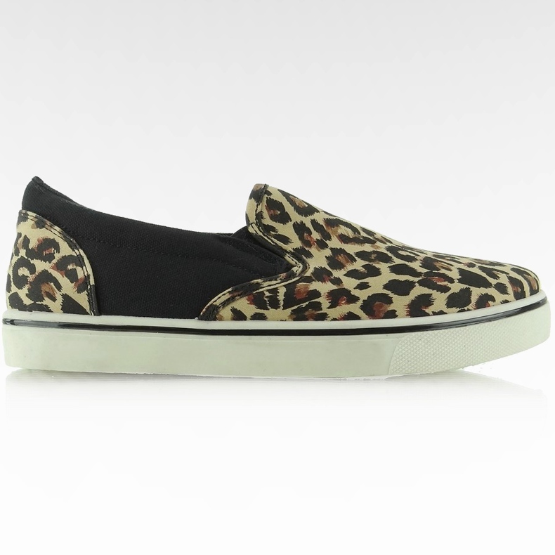 Sneaker iconiche BL51 Leopard / Black da infilare nero marrone