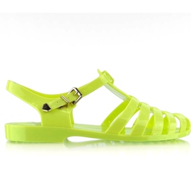 Sandali Meliski Jelly PT36 gialli giallo