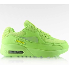 Scarpe sportive Air mono colore B726 verde