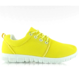 Scarpe sportive perfette per correre H-08 Yellow giallo