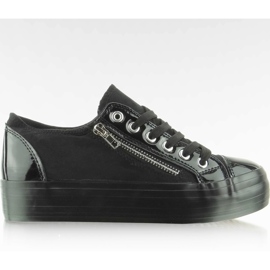Sneakers con suola alta YDB-27 Nero