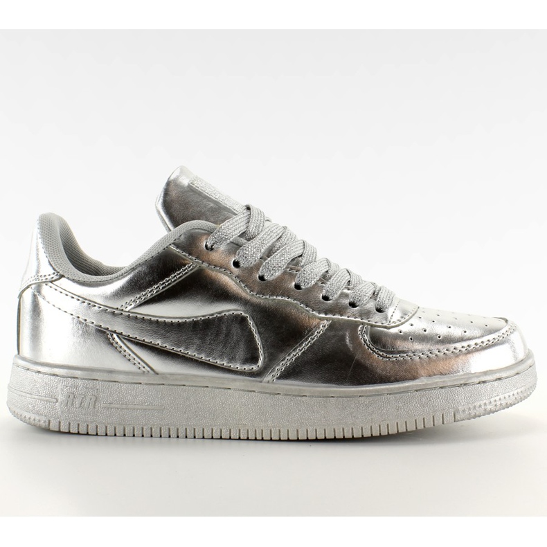Scarpe sportive colori pazzi B731 Argento grigio