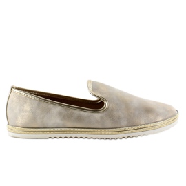 Elegante slip-on sbiadito oro 6692 d'oro