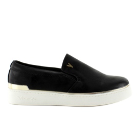 Slip-on con finiture metalliche 786 Black nero