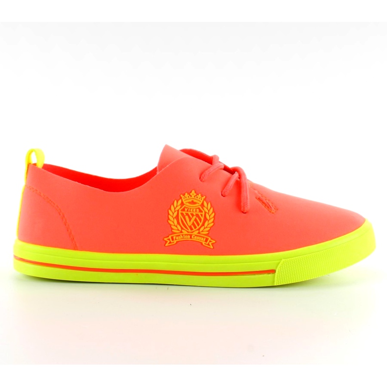 Sneakers con suola Arancio Neon arancia