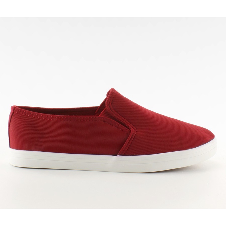 Sneakers slip-on in materiale 1-98 Bright - Rosso
